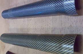 carbon thermoplastic halve tube