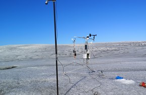 ice pole for measurement of inland ice on Greenland 5x2m