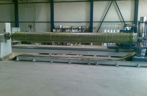 polyester/vinyester power plant glass fiber machine